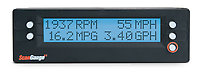 ScanGaugeII showing RPM, MPH, and MPG with GPH