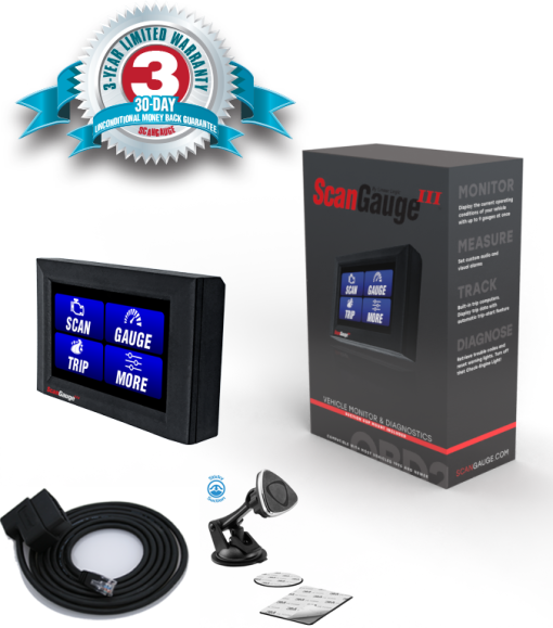ScanGauge 3 (Includes Deluxe Window Mount)