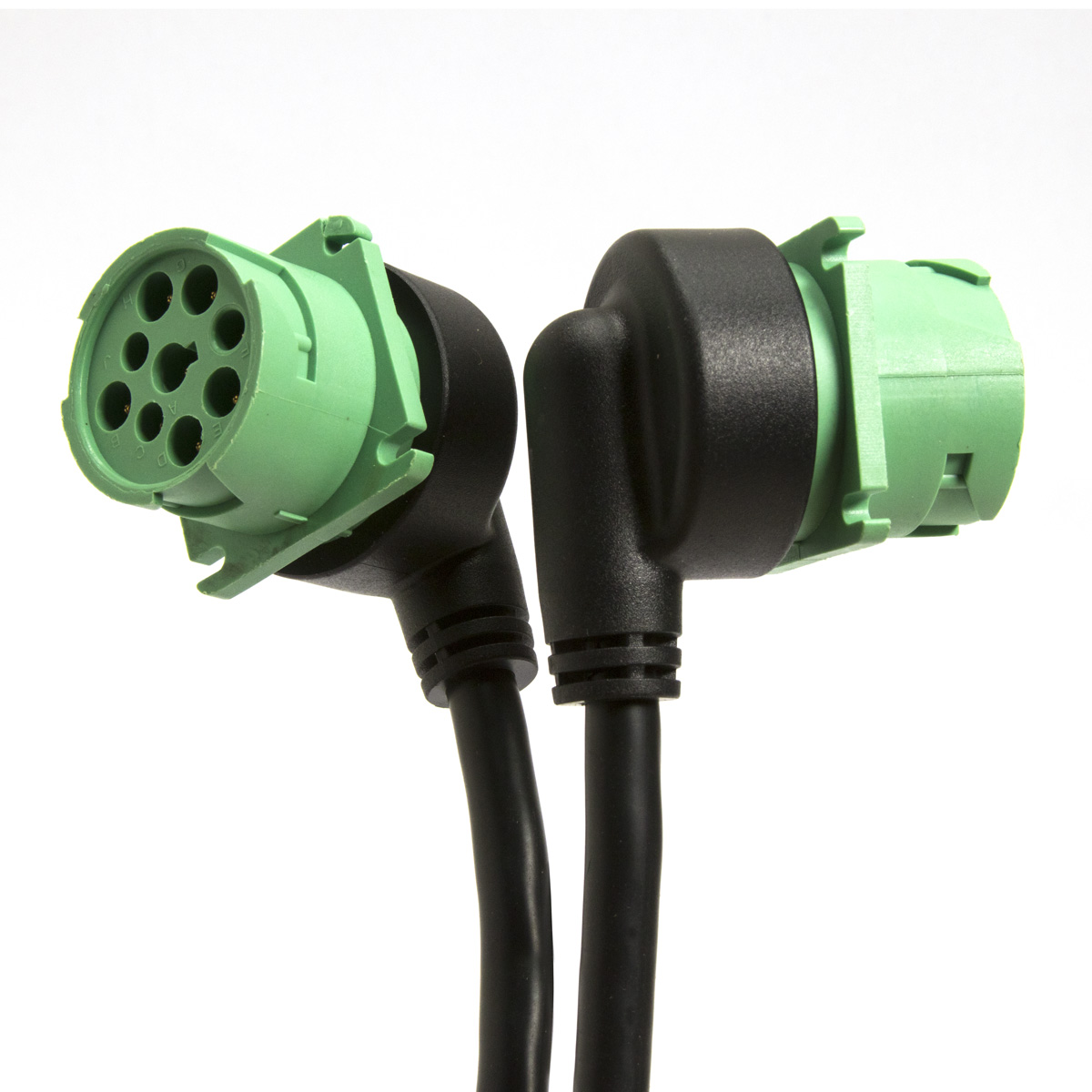 J1939 Type II Y Splitter Cable (Green 9 pin) 2017+ - Image 2
